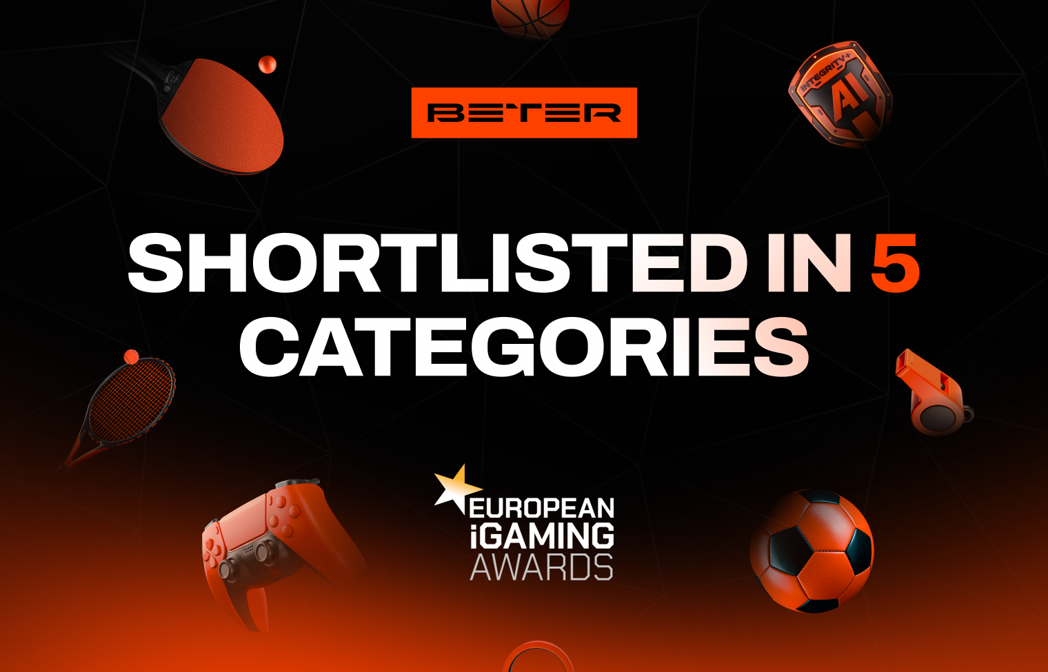 <strong>BETER Shortlisted at the European iGaming Awards 2026</strong>