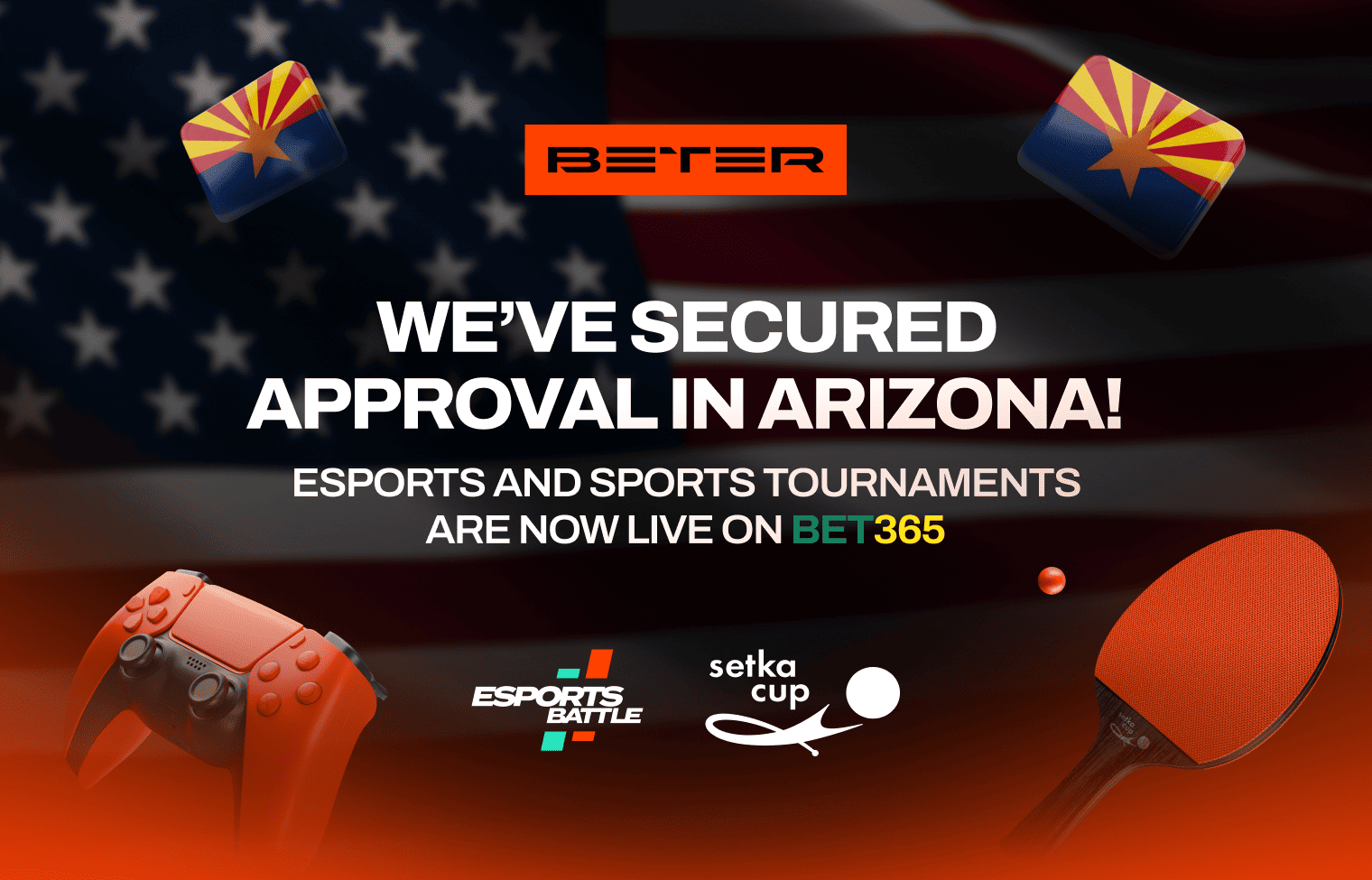 <strong>BETER secures supplier licence in Arizona</strong>